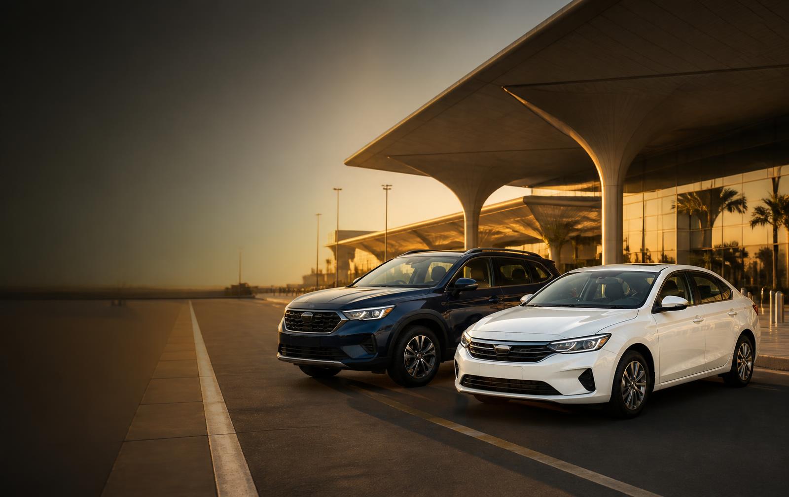 Premium sedan and SUV ready for Ojaswi Travels passengers